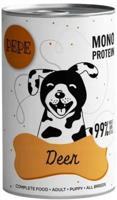 Zdjęcie produktu dla Karma mokra dla psa MONO Paka Zwierzaka Pepe Jeleń 400 g