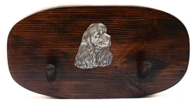 Produktbild von Amerikanischer Cocker Spaniel, American Cocker Spaniel - Zubehörständer, Hundemarkenständer, Schlüsselhaken von Art-Dog