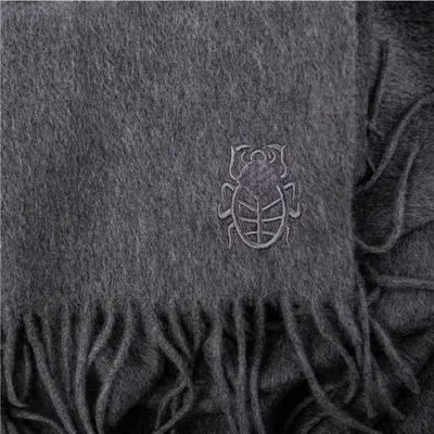 Produktbild von Zoeppritz Cashmere-Plaid Since 1828 Cashmere Farbe medium grey Größe 130x180