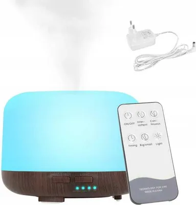 Immagine prodotto di Diffusore di profumo - Umidificatore a LED con telecomando N11056