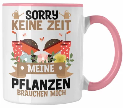 Produktbild von Hobby Gärtner Tasse Geschenk Hobbygärtner Geburtstag Geschenk für Garten Liebhaber (Rosa)