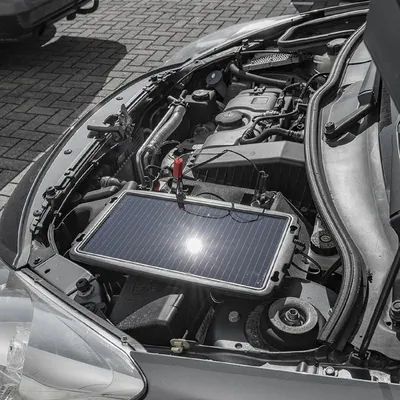 Produktbild von ProPlus Solar Erhaltungsladegerät Ladegeräte Schwarz 12V 2,4W