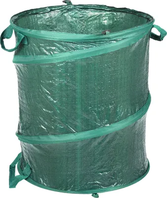 Produktbild von Dehner Gartensack Pop-Up, Ø 50 cm, 120 l, Polyethylen, grün