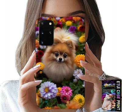 Immagine prodotto di Custodia Per Samsung Galaxy S20 Plus - Cane Carino, Custodia Pomerania + Pellicola