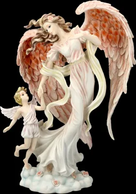 Produktbild von Engel Figur - Spiel mit mir - Geschenk zur Geburt