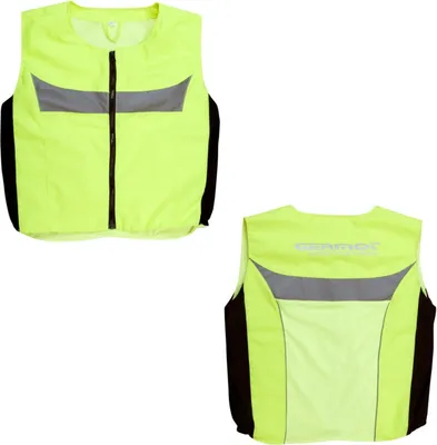 Image de Germot Gilet de sécurité moto unisexe Carlow, jaune, 5XL