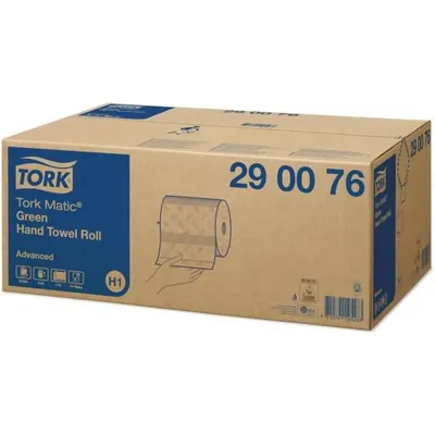 Zdjęcie produktu dla 6 rolek ręczników TORK Matic® H1 Advanced 2-warstwowy zielony