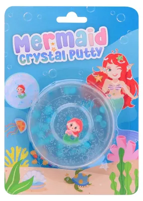 Produktbild von Johntoy Mermaid Crystal Putty mit Meerjungfrau