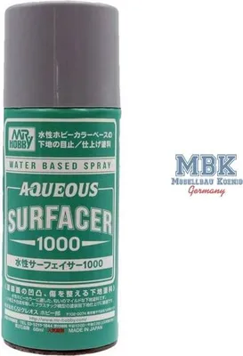 Image de GUNZE GSB611 Mr. Hobby Apprêt aqueux 1000 (spray)