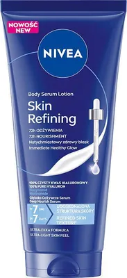Produktbild von NIVEA Glättendes Serum Körperbalsam mit Hyaluronsäure 200 ml