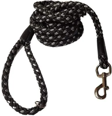 Image de Laisse pour chien Palkar 3 m x 14 mm noir-gris