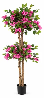 Produktbild von Künstliche vollblühende Bougainvillea in einem Topf, Höhe 130 cm