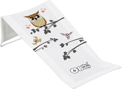 Obrázok produktu pre Látkové lehátko na kúpanie Wise Owl white
