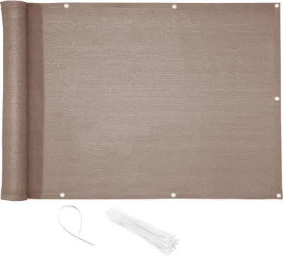 Produktbild von Sichtschutz HDPE mit Kabelbinder 0,9x6 taupe High Density Polyethylen 185g/m²