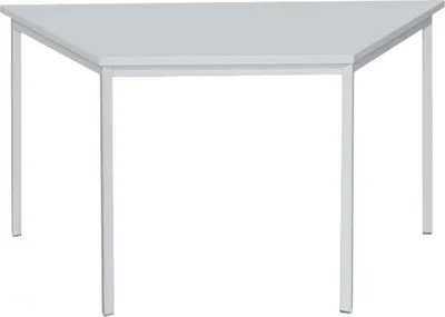 Produktbild von Trapeztisch, 750 x 1600 x 800 mm, lichtgrau