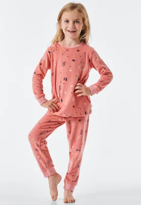 Produktbild von Schiesser Kleinkinder Mädchen Schlafanzug lang ST altrosa 140