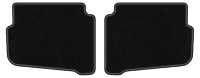 Zdjęcie produktu dla Dywaniki tylne welurowe do: Volkswagen Fox 2005-2011 hatchback czarne