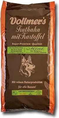 Produktbild von Vollmers Truthahn mit Kartoffel Mini | 15 kg