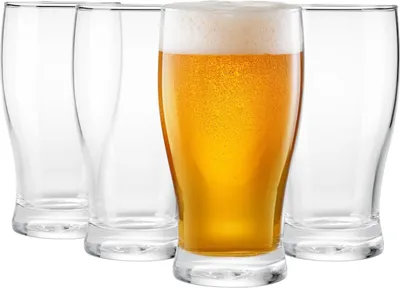 Produktbild von GLASMARK® Pintgläser 4-Set 500 ml Große (max. 550ml) 4 Stück Biergläser Bierglas Pilsgläser Pint Glas Bierkrüge Trinkgläser Saftgläser