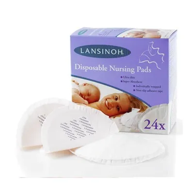 Produktbild von Lansinoh 20054 Nursing PADS 24 Einweg-Stilleinlage