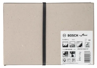 Produktbild von Green Wood fast S 1531 L Säbelsägeblatt, 1,5 x 19 x 240 mm, 100-tlg