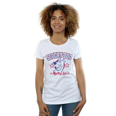 Produktbild von Scooby Doo - "Collegiate" T-Shirt für Damen BI38740 (M) (Weiß)