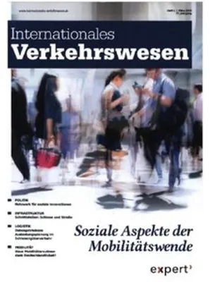 Produktbild von Internationales Verkehrswesen 77, 1 (2025)