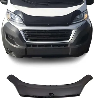 Produktbild von Motorhaube Deflektor Insekten Steinschlagschutz für Fiat Ducato 2014-2025 Dunkel