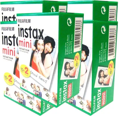 Produktbild von 5 x 1A PHOTO PORST Fujifilm Instax Mini Film (je 20 Aufnahmen) 440 g