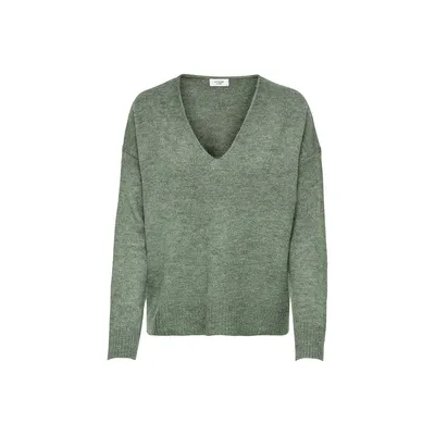 Produktbild von ONLY 15207823, Pullover, Erwachsener, Weiblich, Grün, S, V-Ausschnitt