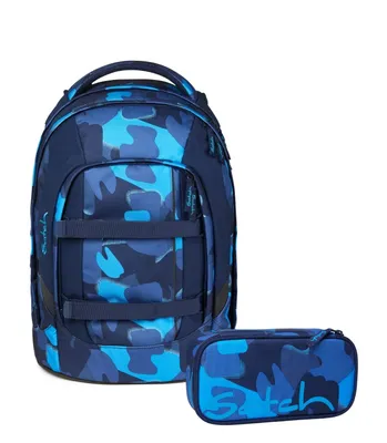 Produktbild von Satch Schulrucksack-Set PACK Troublemaker 2-teilig, inkl. Mäppchen