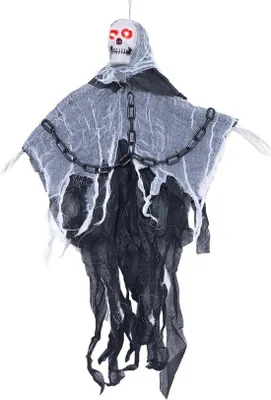 Produktbild von LED-Skelett mit Blinkenden Augen - Halloween Dekoration