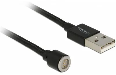 Produktbild von DeLOCK 85724, 1,1 m, USB A, USB 2.0, 0,48 Gbit/s, Schwarz