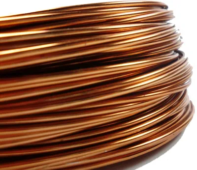 Produktbild von Aluminiumdraht Ø 2mm - 60m - Farbe Kupfer
