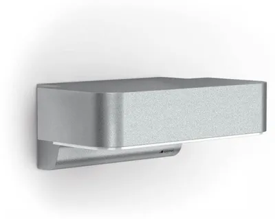 Obrázok produktu pre Steinel LED AUSSENLEUCHTE L 800 SC SI 087555 LED outdoor wall light (+ motion detector) w/o 7.5 W LED (monochrome) Silver
