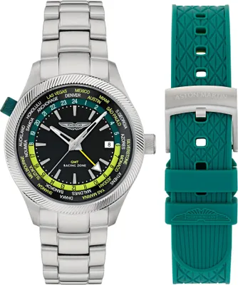 Immagine prodotto di ASTON MARTIN Orologio da uomo GMT Orologio analogico al quarzo AML ICON MTIZ1F503