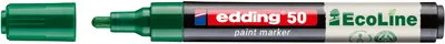 Produktbild von Edding - Paintmarker 50 Eco auf Wasserbasis 2-3mm grün | 10 Stück
