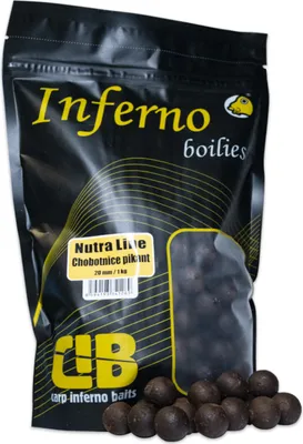 Zdjęcie produktu dla Carp Inferno Boilies Nutra Line 20 mm 250 g – pikantna kałamarnica