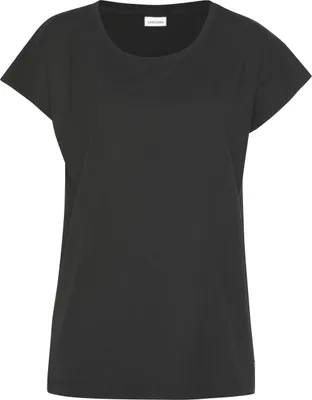 Produktbild von LASCANA Pyjamaoberteil schwarz Größe 36/38