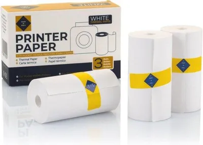 Productafbeelding van Thermisch papier voor kindercamera's en mini-printers 57 x 30 mm