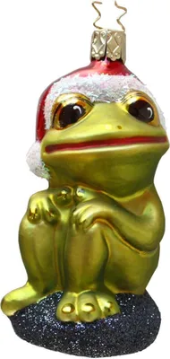 Produktbild von INGE-GLAS Weihnachts-Hänger Weihnachts-Frosch