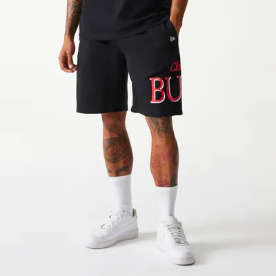 Zdjęcie produktu dla New Era Chicago Bulls Team Graphic Shorts Black S Man Black S