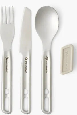 Produktbild von Sea To Summit Sea to Summit Detour Stainless Steel Besteckset Stainless Steel Grey
