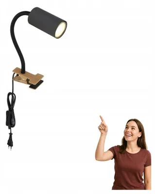 Image de Lampe de bureau à pince Globo Robby 57911KG métal réglable