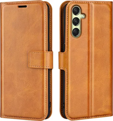 Produktbild von Samsung Galaxy A16 Hülle - Coverup Deluxe Klapphülle - Braun