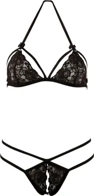 Produktbild von Cottelli Collection - Spitzenset - Schwarz