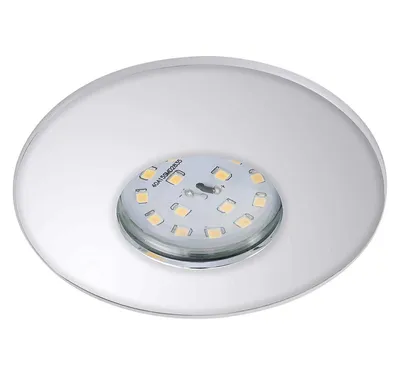 Image de Spot encastré LED Briloner, finition chrome, diamètre 9,3 cm