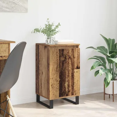 Image de vidaXL Buffet vieux bois 40 x 35 x 70 cm Bois composite