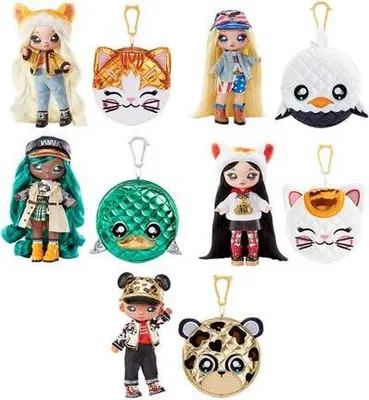 Obrázok produktu pre MGA 579236EUCGR - Na! No! Na! Prekvapenie Módna bábika a kabelka Glam Series 2, 2 v 1, 1 sada, predvýber modelu nie je možný!