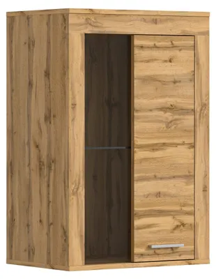 Produktbild von Jam Vitrinenschrank 1 Glastür Eiche Nachbildung.